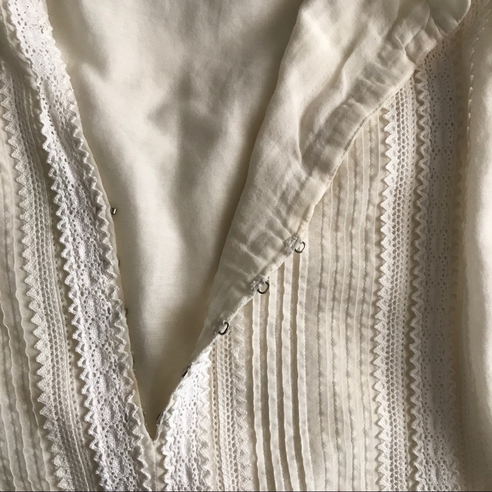 Elie Tahari Cream blouse - Picture 4 of 8